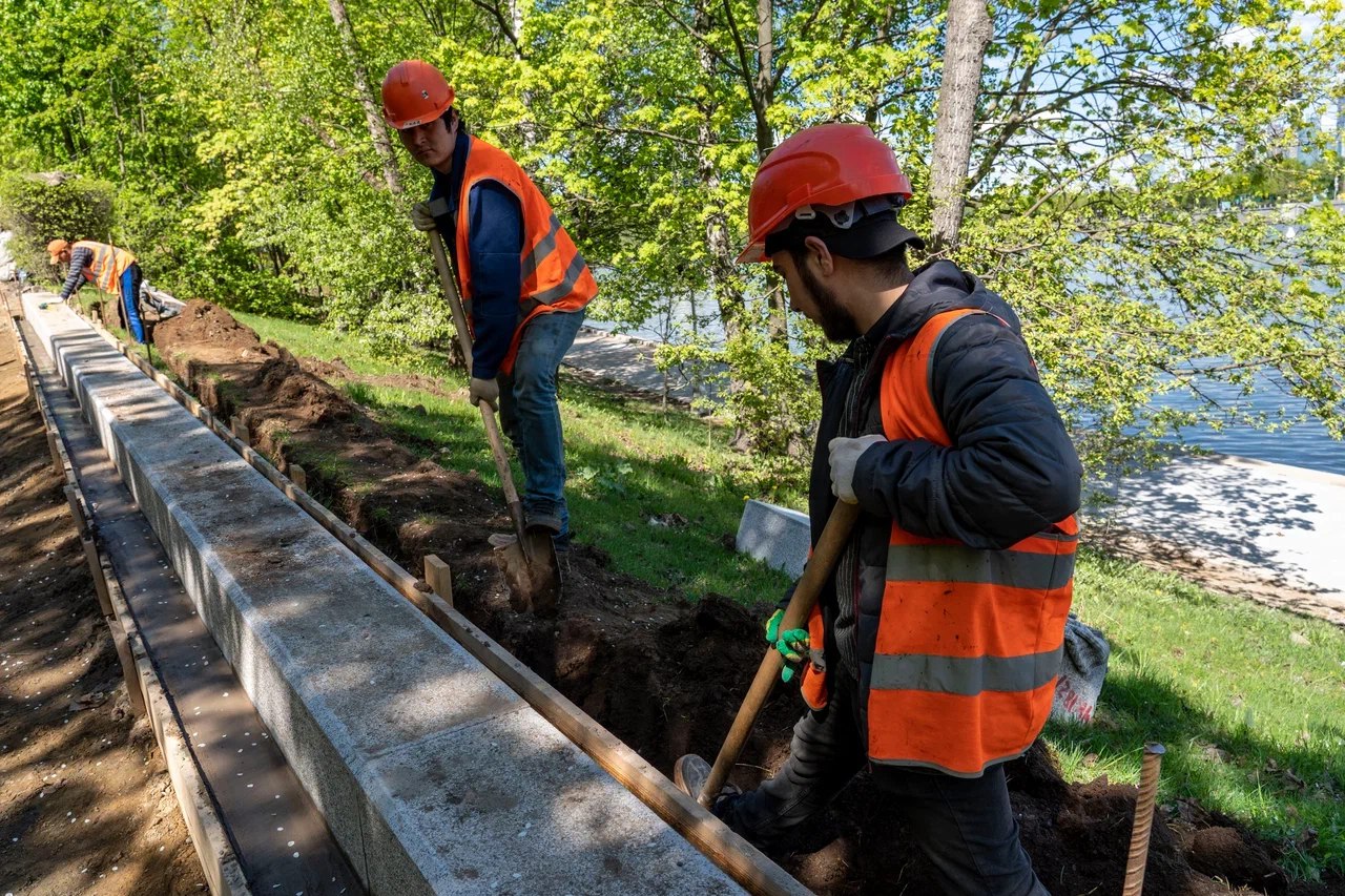 москва воробьевская набережная